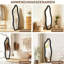 Aleaya Fabric Half-circle Mirror-1886018919-1886018937