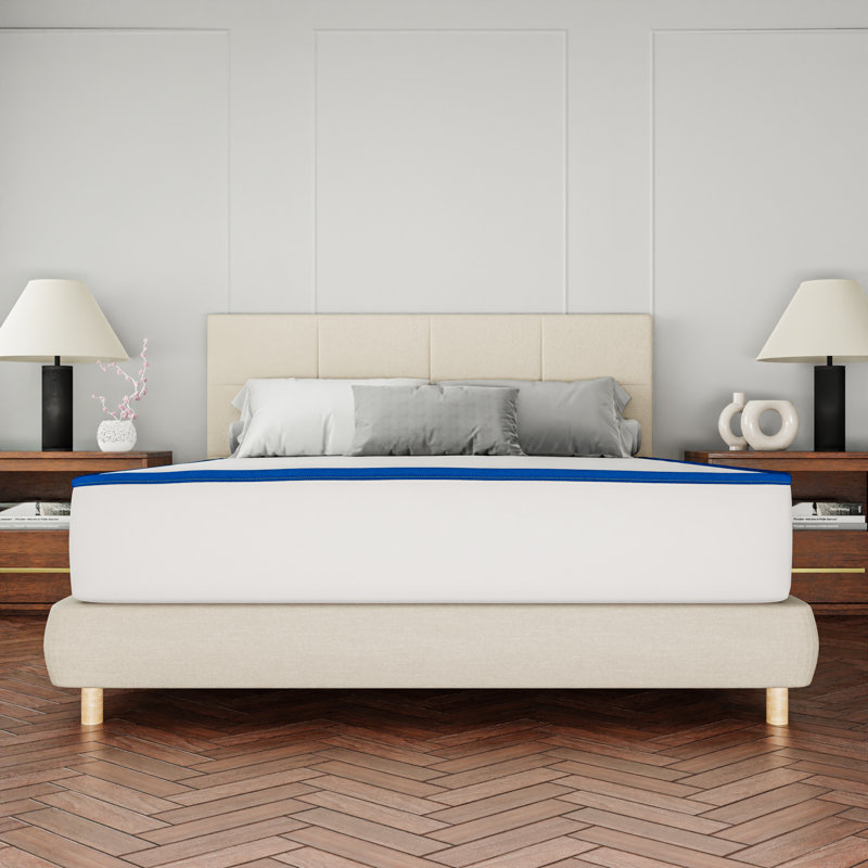 Orthopedic Mattress 8 Inch Plush Quilted-Top Mattress, Twin