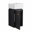 Petit meuble-lavabo 12 "avec lavabo 12"