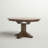 Kewaunee Extendable Rubberwood Round Solid Wood Top with Solid Wood Base Dining Table-1577004019