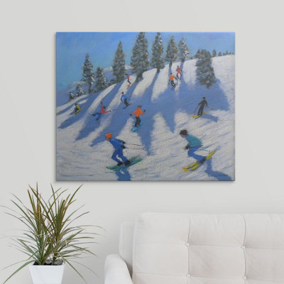 Gonzalez " Skiers Lofer " by Andrew Macara