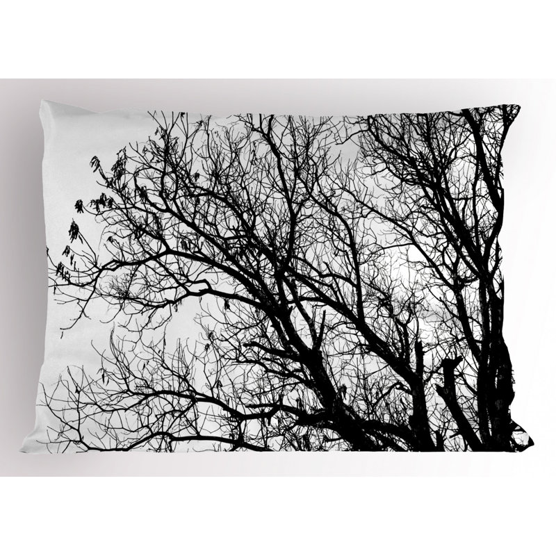 Forest Polyester Toile Sham Set, Twin
