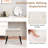 Velvet Vanity Stool Ottoman With Storage Solid Wood Legs Flip-up Top For Entryway-1770087631