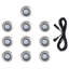 Mirakel Plug-in Integrated LED Steel Deck Light-33813516