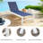 Etter Outdoor Rust-Resistant Metal Chaise Lounge-109617078