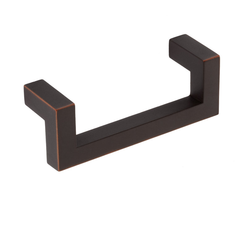 Poignée tombante 3 po Rhombus, Bronze huilé, 3"