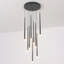 9 - Light Matte Black LED Pendant