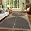 Tapis d'extérieur en jute lavable à la machine avec envers antidérapant Narze-1181389888