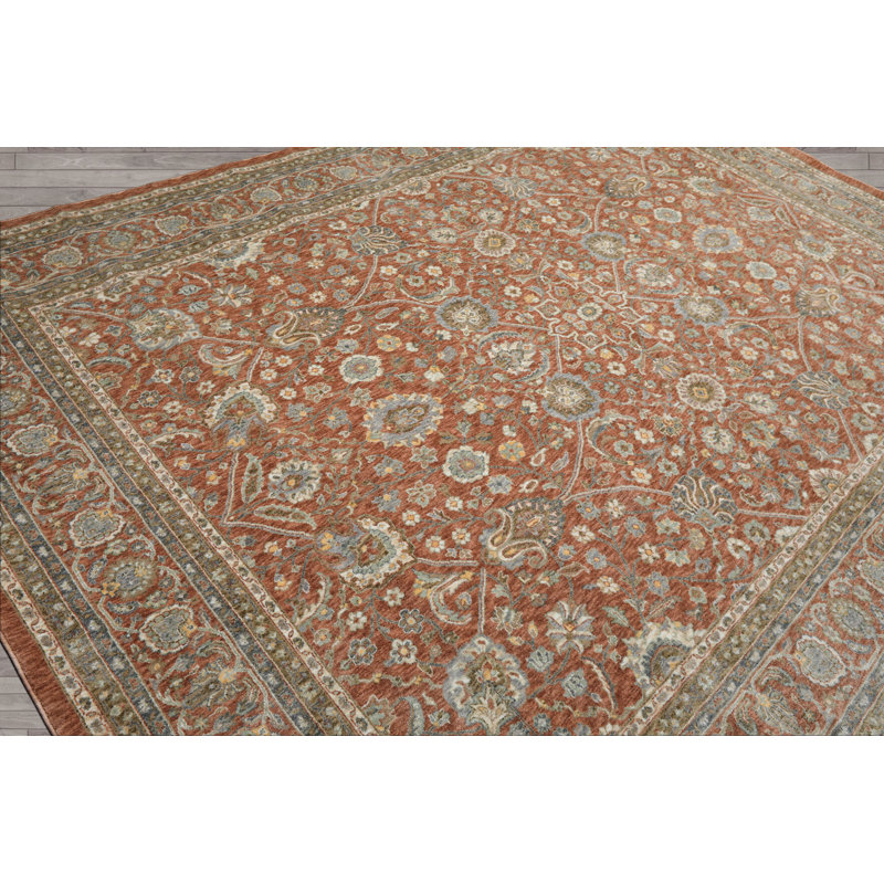 Tapis multi-tailles en velours dense et dense à la machine, Rectangle 7 pi 11 po x 10 pi 10 po