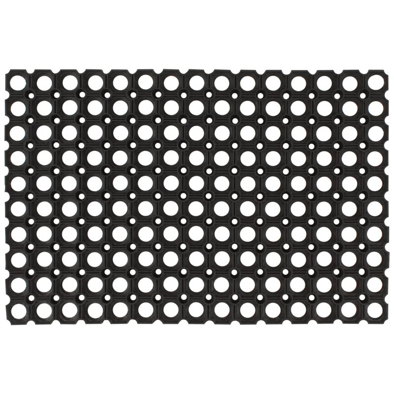 Breylynn Non-Slip Doormat, 2.2cm H x 40cm W x 60cm L