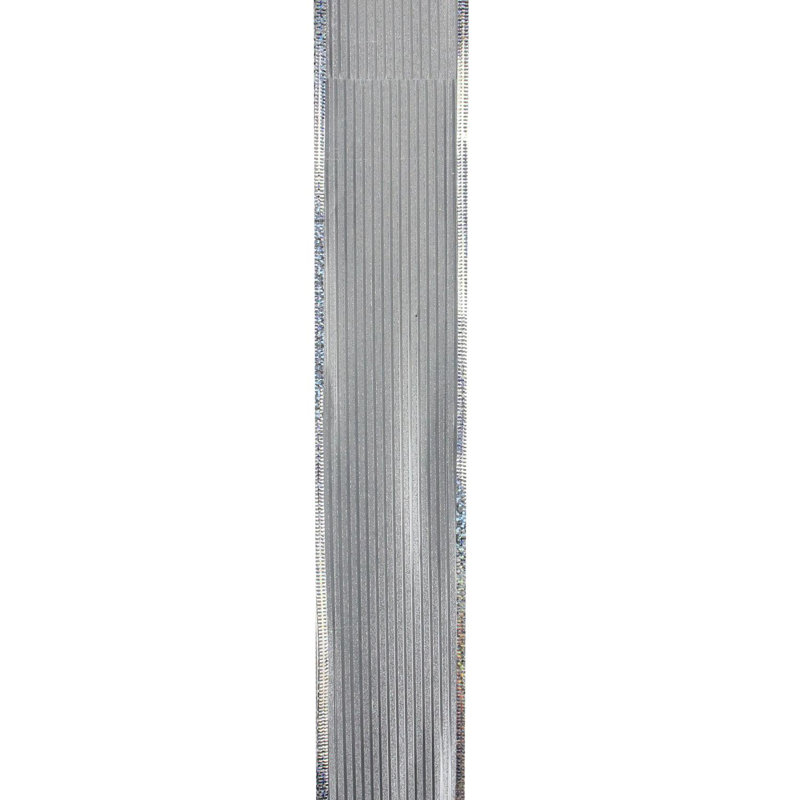 Bobines de ruban d'artisanat de Noël horizontales câblées Club Shimmery - 2,5 po x 120 verges