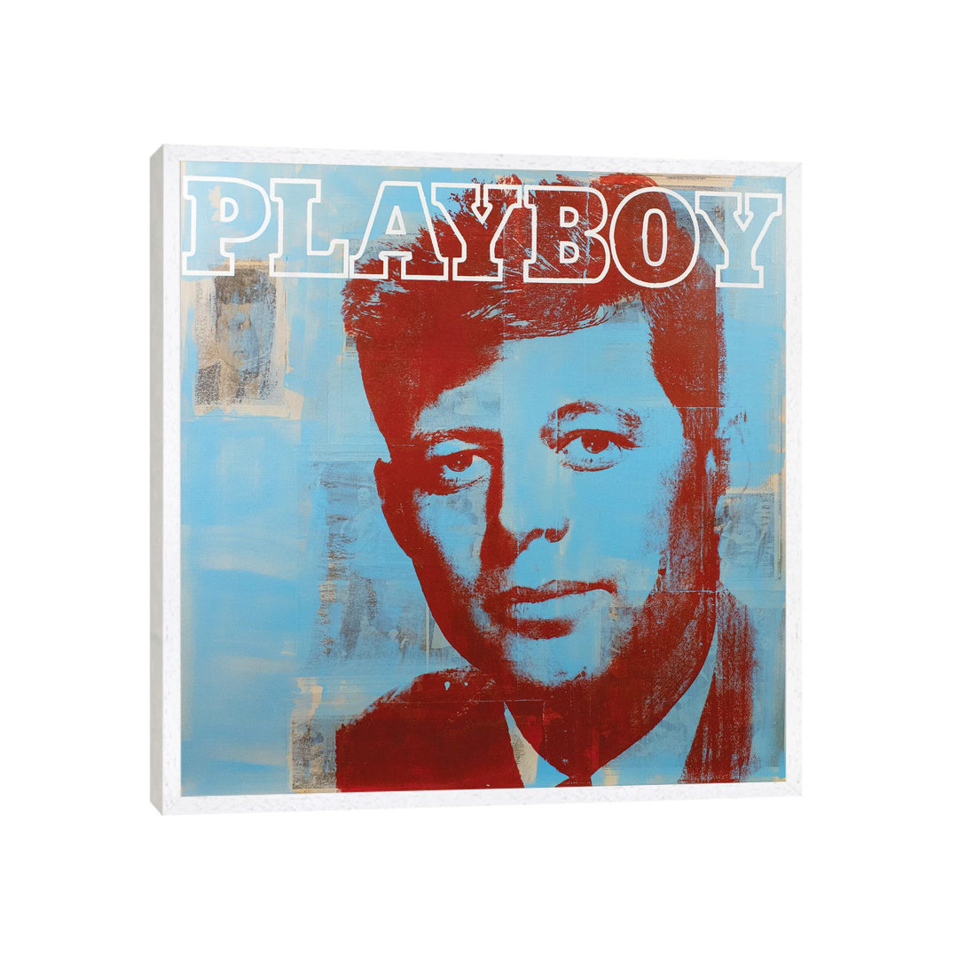 JFK I - Graphic Art Print on Canvas