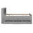Platform Bed With Storage Headboard-1450755361