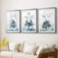 Christmas Holiday Art CXLI - Impression sur mesure encadrée de qualité supérieure - 3 pièces-52083005-52083001
