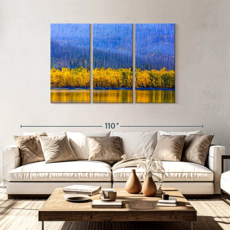 Alvord Glacier Park Autumn, 48" H x 74" W