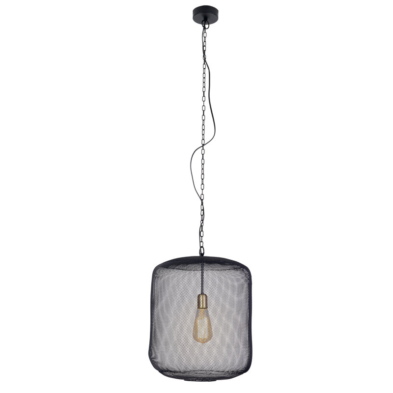 Róbert 1 - Light Black Cylinder Pendant