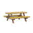 Sunburst Yellow Top/Antique Mahogany Base sélectionné