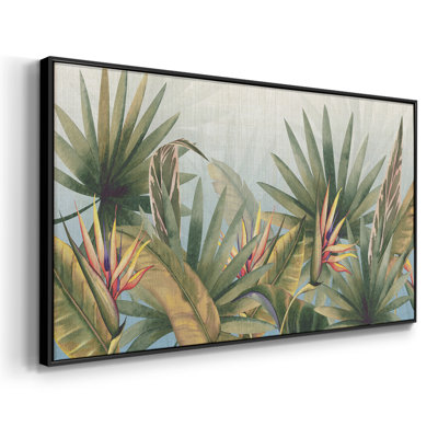 Belize Morning - Toile tendue avec châssis encadré, prête à être accrochée