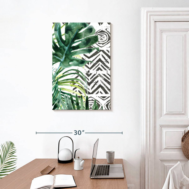 Harnek Palm Pattern II, 30" H x 20" W