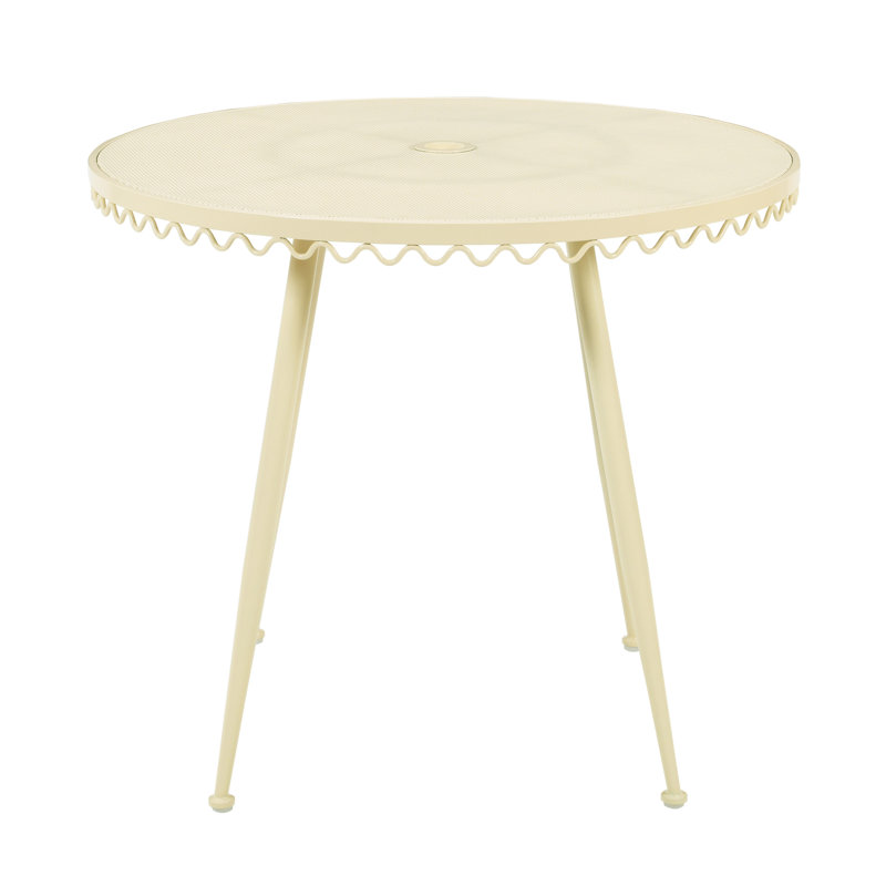 3 Piece Dining Set, Cream