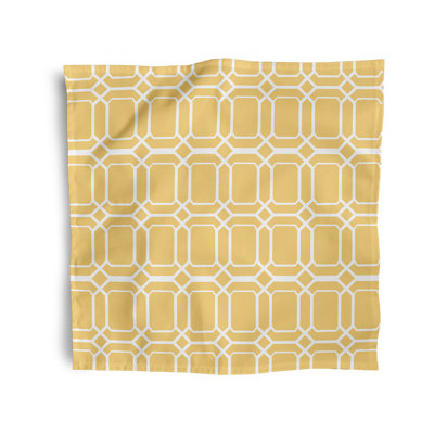 Landel Polyester Geometric Square Napkin