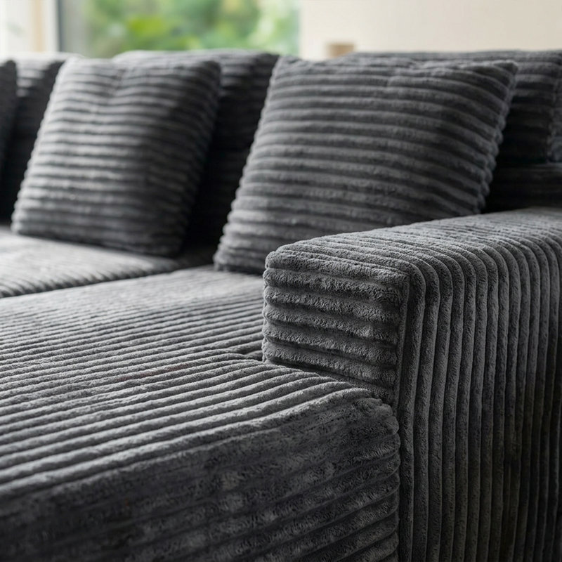  Canapé modulaire Boneless, Gris