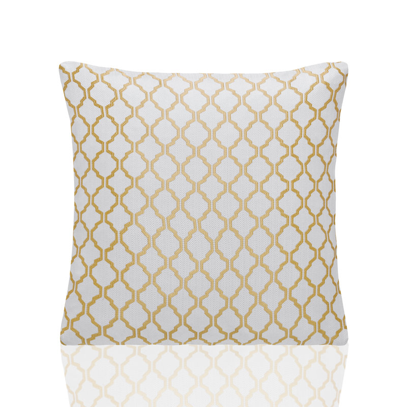 Dareece Cotswold Cushion Covers with Filler Pads, 45 cm H x 45 cm W x 15 cm D, Ochre