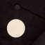 Metropolis Glass Round Pendant Shade in White