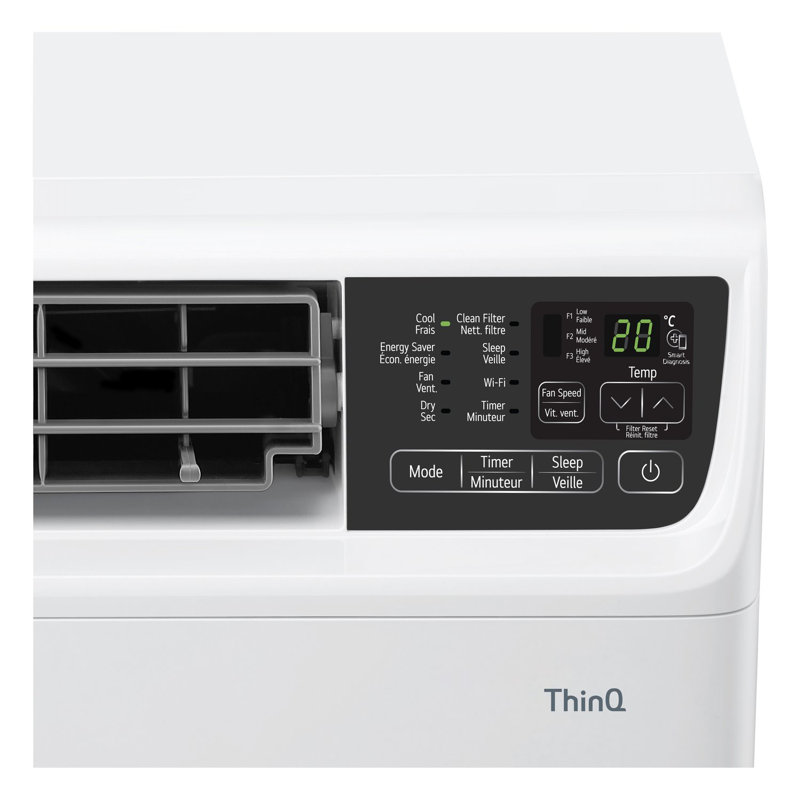 LG 23,500 BTU 230V Dual Inverter Smart Window Air Conditioner, 23500