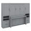 Lit escamotable Murphy avec placard, tiroirs et tablettes-1487561558-1487561557