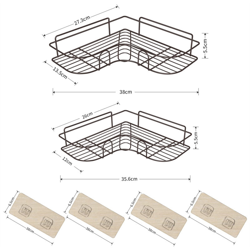 Tellier Adhesive Shower Caddy