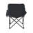 2Pcs Portable Black Foldable Camping Chairs With Carry Bag, Comfortable Seating Area, Side Pocket For Snacks, Robust Frame 264 Pounds, Suitable Hiking And Picnics Folding Outdoor Experience, Heavy --1731042424