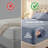 Southshore Fine Linens Vilano Springs Extra Deep Pocket 4-Piece Sheet Set, Ultra Soft Double-Brushed 110 GSM Microfiber Bedding, 21-Inch Deep Pocket, 2 Pillowcases, Twin XL, Slate Blue-86340241-86340234