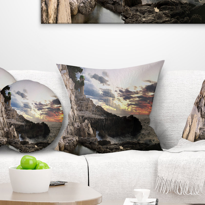 Coussin Sunset, 16 po x 1 po, Coussin décoratif