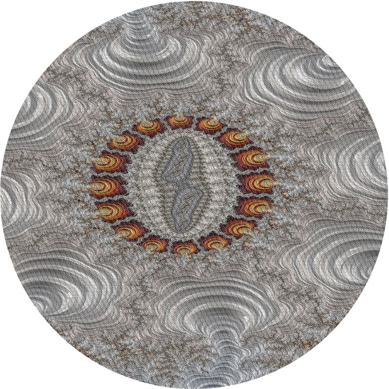 Indoor Rug, Round 8'