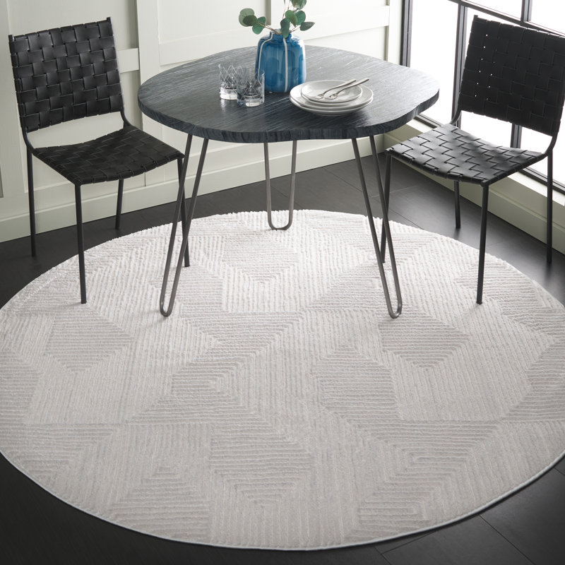 Tapis Mahiras Performance Abstract, Rond 6 pi 7 po