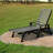 Durable Patio Lounge Chairs, Grey Hdpe Chaise With Adjustable Backrest For Relaxation