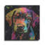  «Woof Labrador Retriever» par Rich Monet, art mural en métal, 12 po x 12 po-1070111914