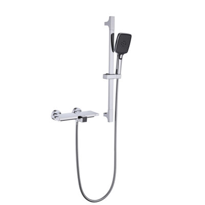 Brass Bathtub Faucet with Modern Design