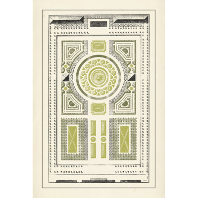 Garden Maze V by J.F. Blondel - Wrapped Canvas Print