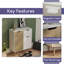 Saguache Rectangle Accent Cabinet