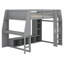 Lit mezzanine avec bureau-89641366