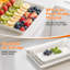Ensemble de 6 plateaux de service empilables sans BPA