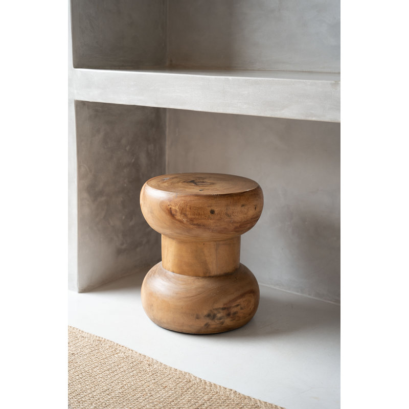 Jarrettsville Solid Wood Accent Stool