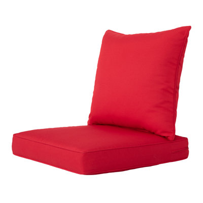 Kimera 2Â Pack Outdoor Use Only Seat Back Cushion by Latitude Run