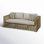 GEMMA 77" Patio Sofa