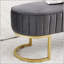 Banc Banc de chambre en velours-1514358175