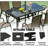 Conversation Set,8 Pieces Patio Furniture Set