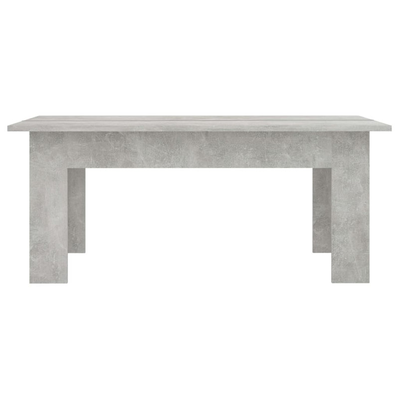 Abrahm Coffee Table, 42cm x H 100cm W x 100cm D, Concrete Grey