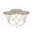 Wildman Glass Top Coffee Table